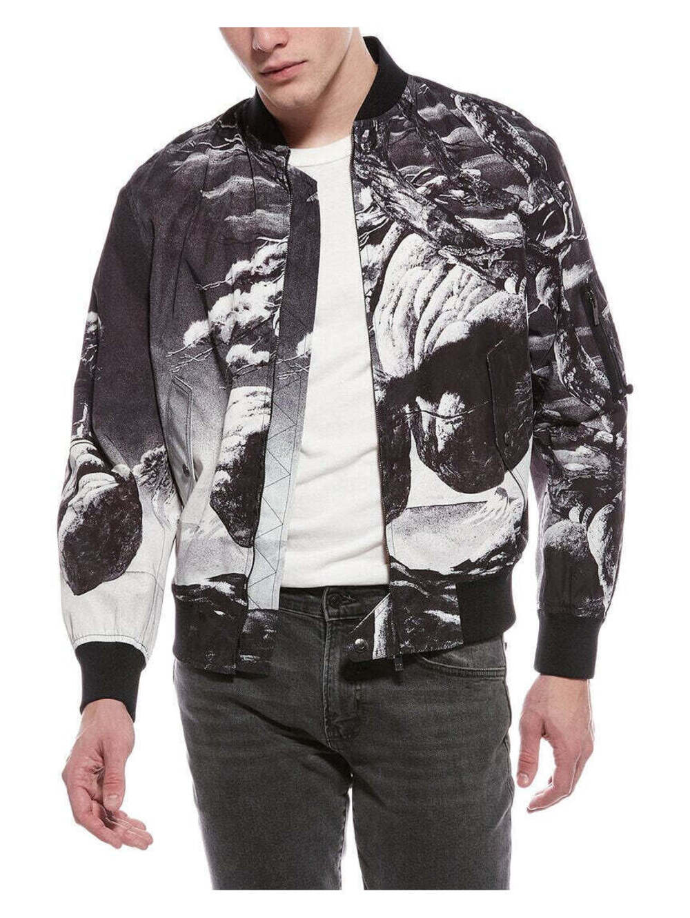 Valentino x Roger Dean Floating Island Bomber Jacket NWT